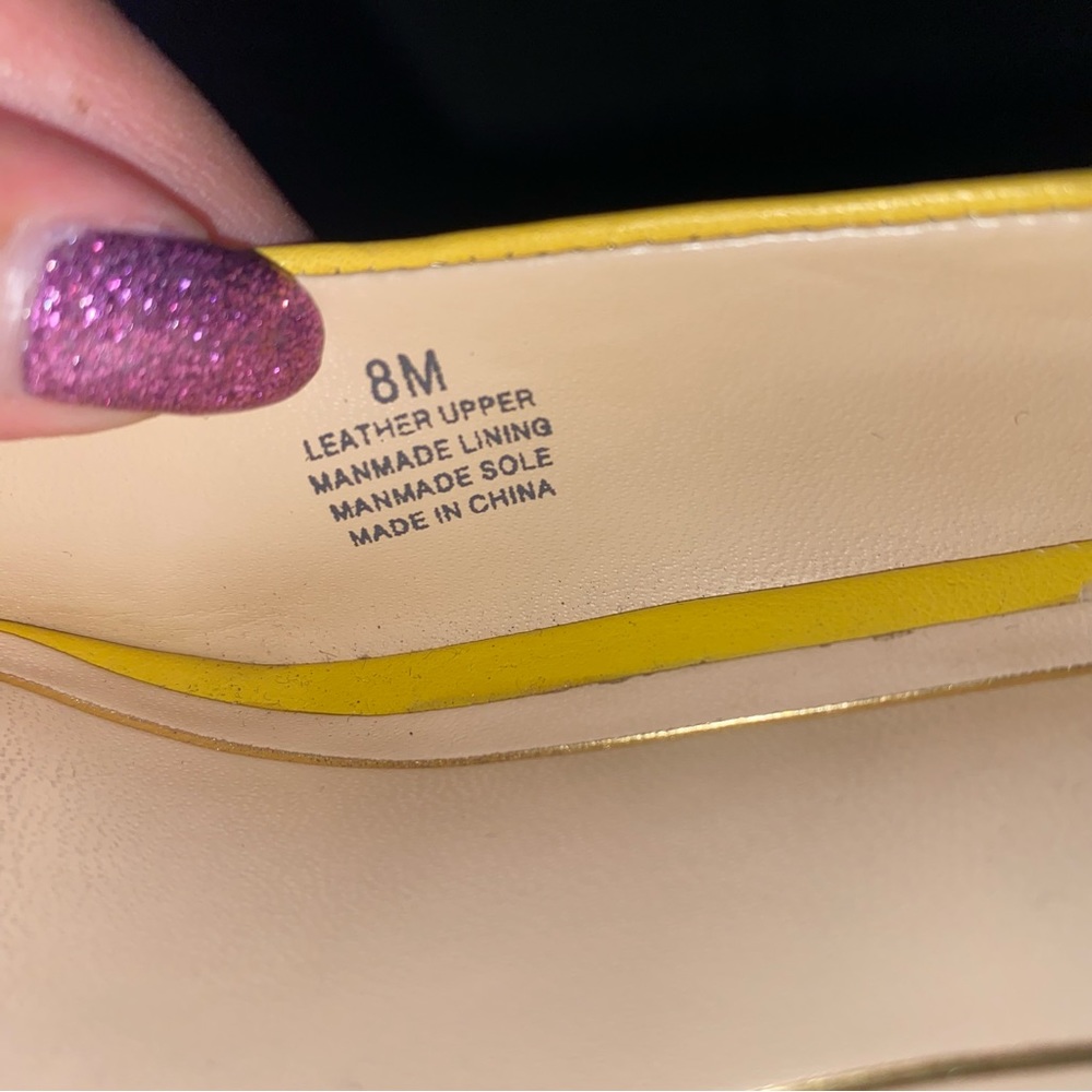 Yellow Wedges - Picture 5 of 5